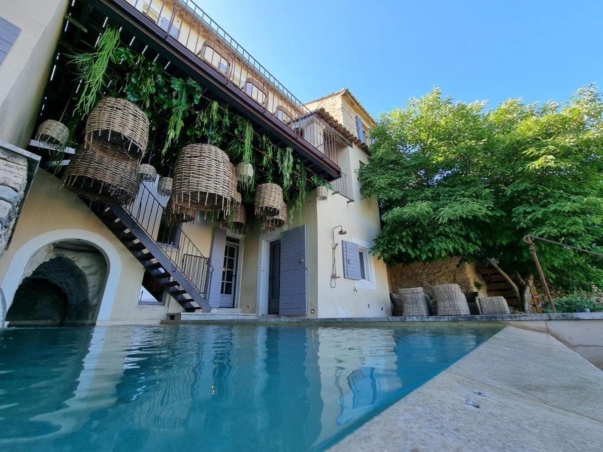 Maison Au Centre Du Village De Gordes Avec Vue Incroyable 外观 照片