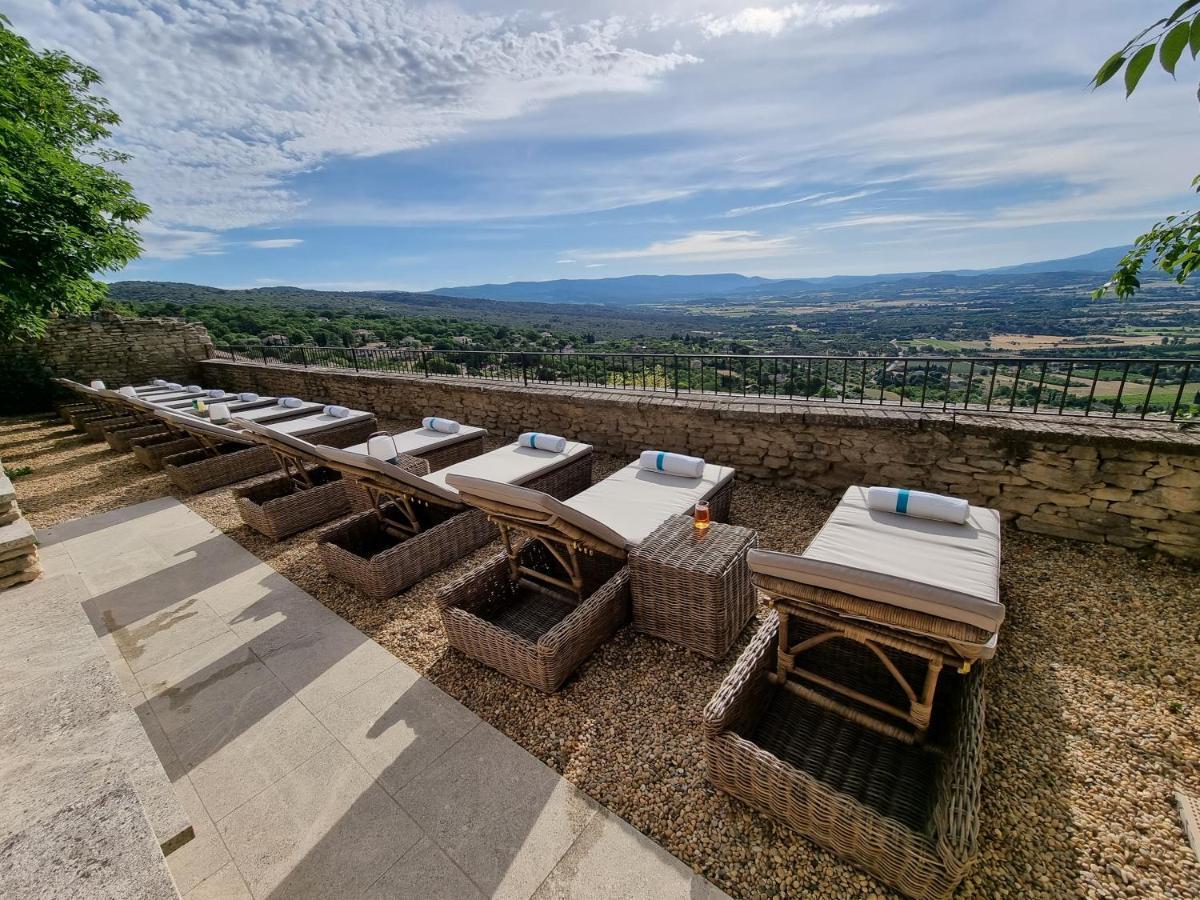 Maison Au Centre Du Village De Gordes Avec Vue Incroyable 外观 照片